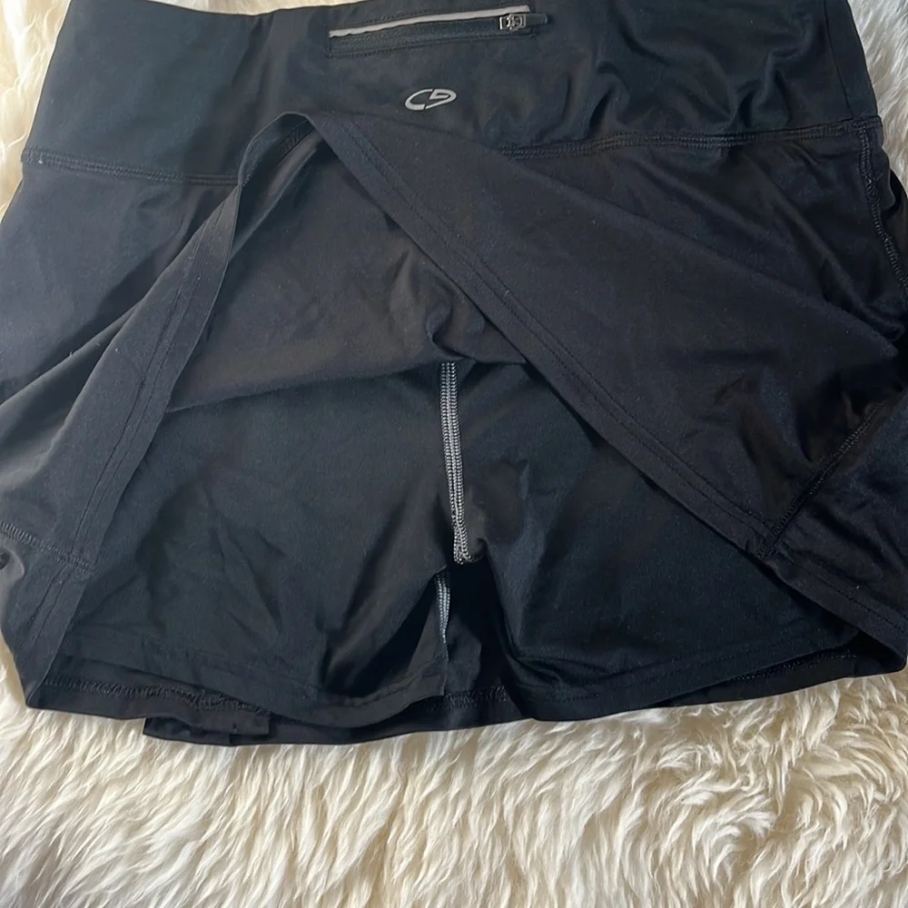 Champion duo dry Black Tennis Skort. sz M - Picture 7 of 7